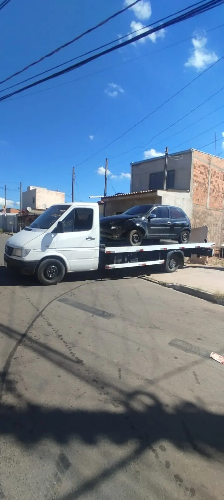 Guincho com plataforma em Sumaré